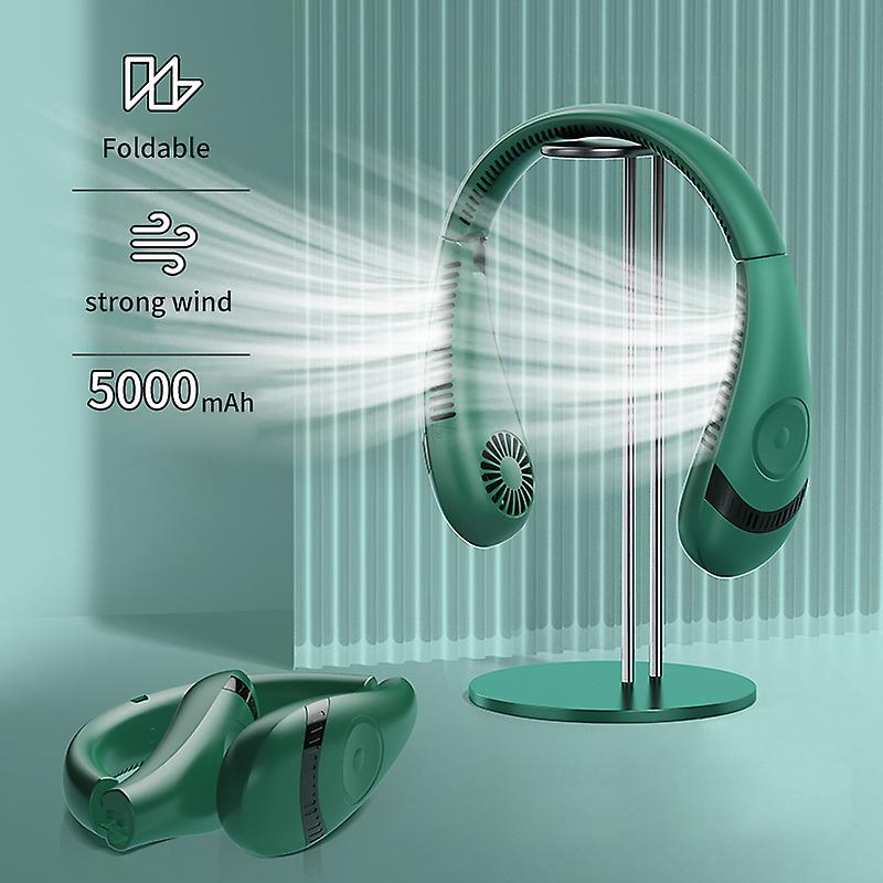 Portable Folding Leafless Ventilation Fan Usb Charging Fan