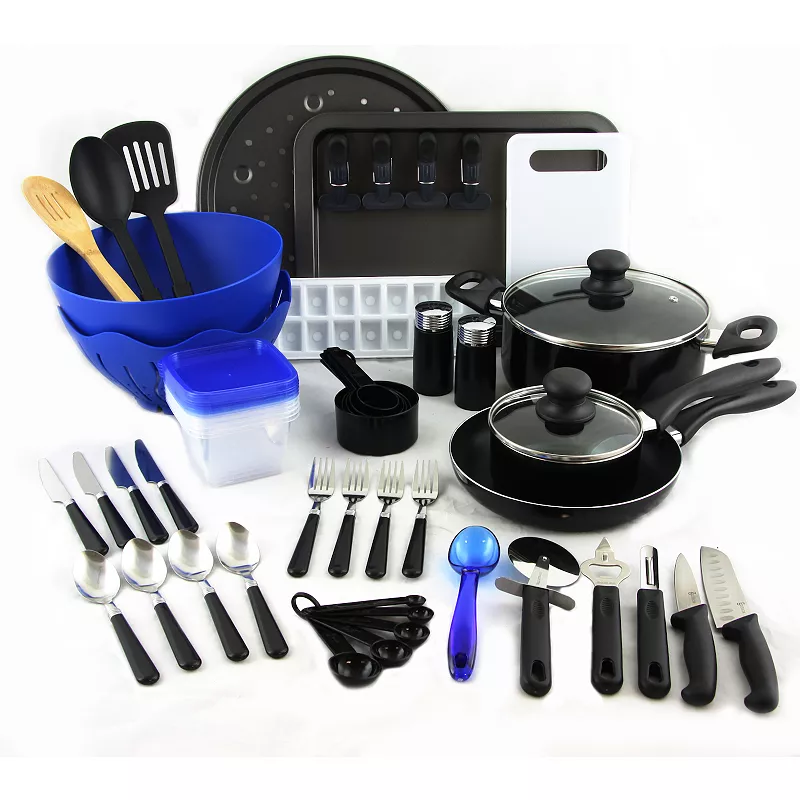 Gibson Total Kitchen 59 Piece Combo Set