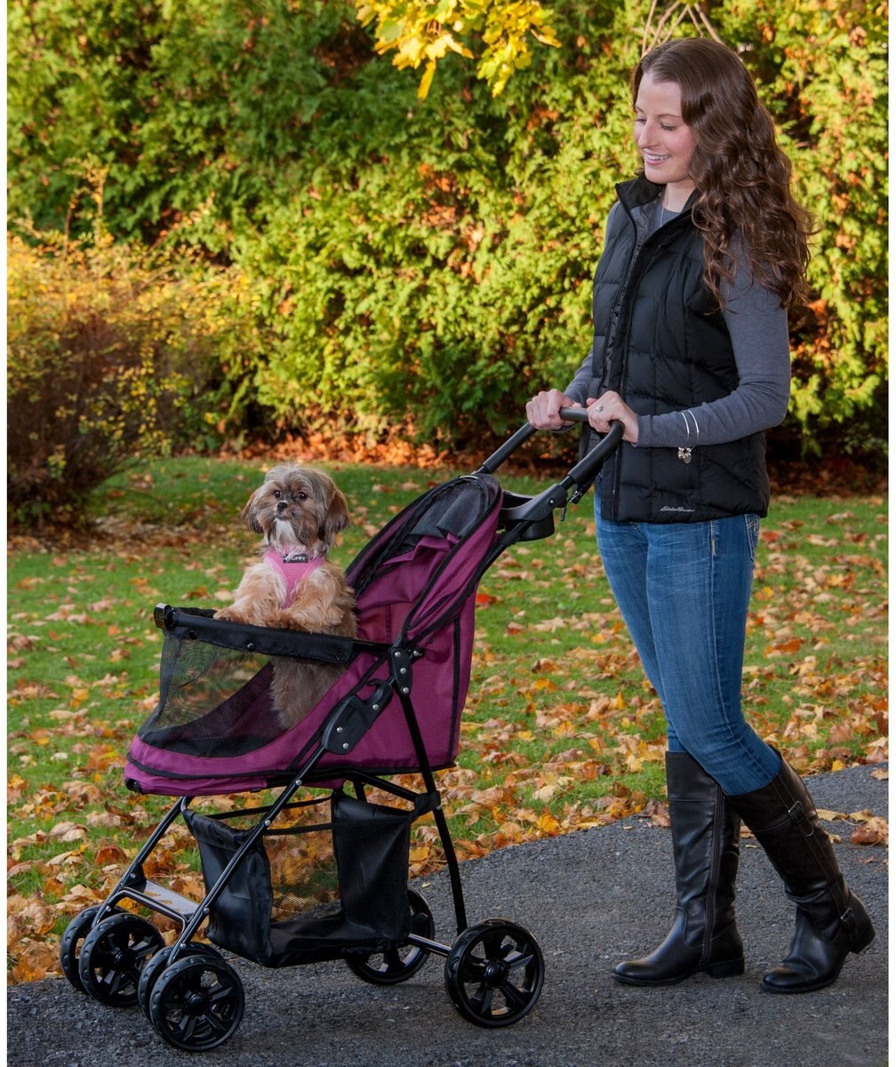 Pet Gear Happy Trails Lite No-Zip Pet Stroller