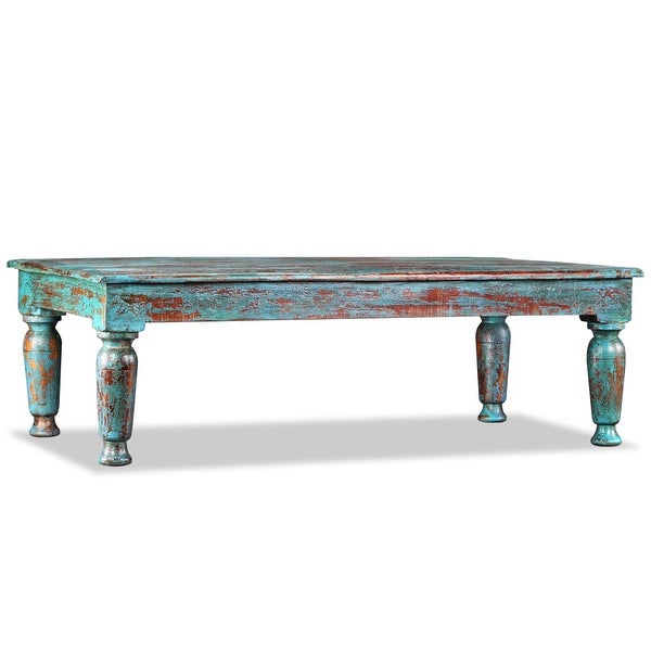 vidaXL Coffee Table Solid Reclaimed Wood 43.3