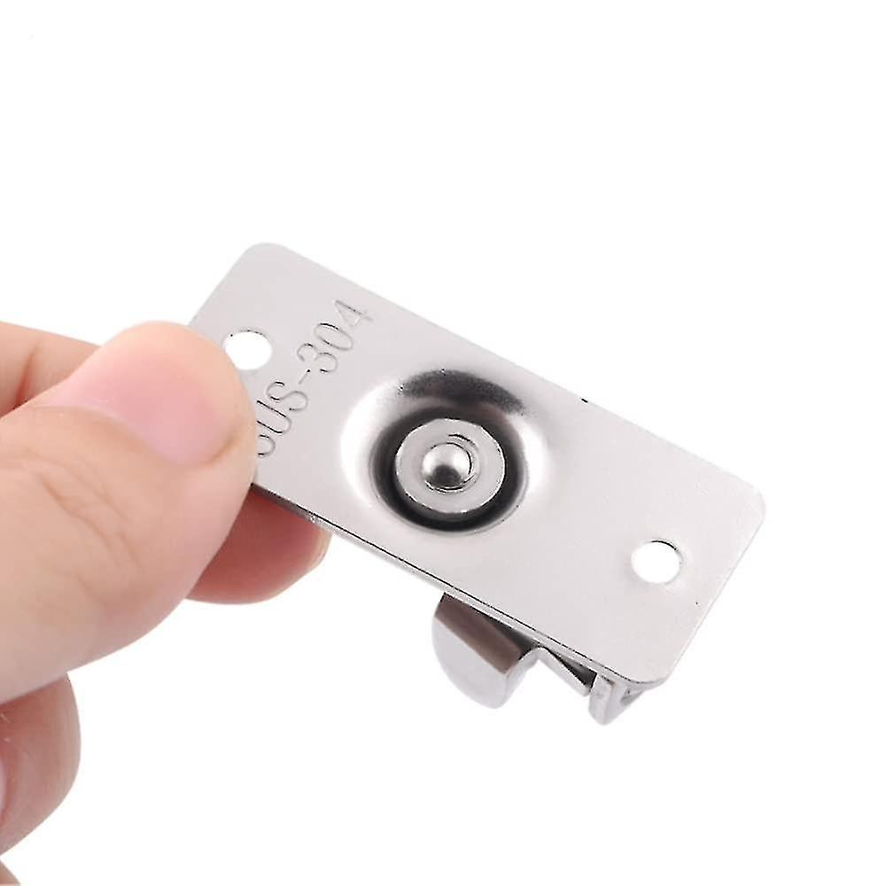 Door Hasp Latch Small 90 Degree Right Angle Buckle Hook Lock Bolt Stainless Steel Lock Sliding Flip