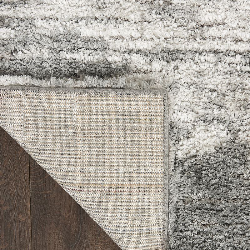 Nourison Luxurious Shag Abstract Indoor Rug