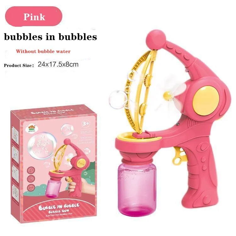 🔥BIG SALE - 40% OFF🔥🔥 Electric Bubble Gun Bubble Toys