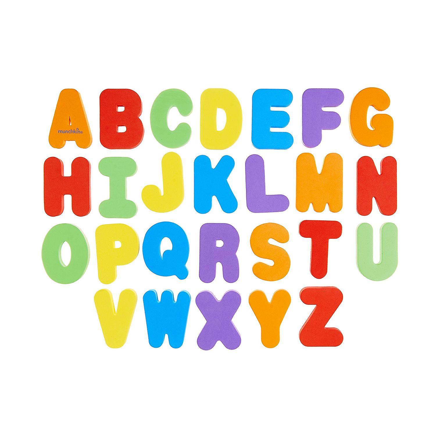 Munchkin bath letters and numbers