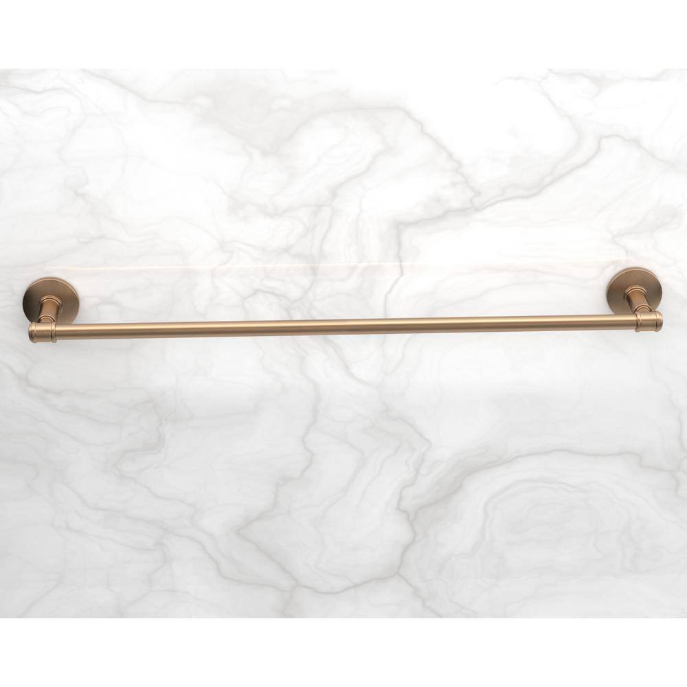 Glacier Bay Parsons 24 in. Towel Bar Brushed Gold BTH-024-226-BG