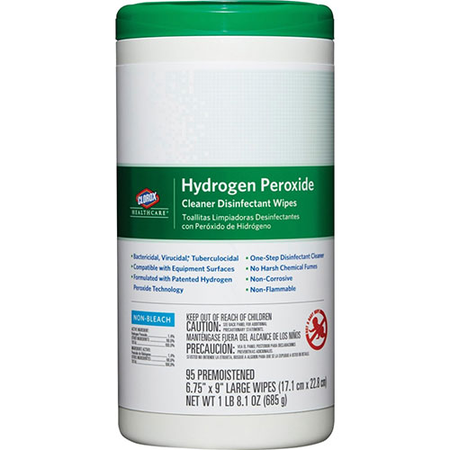 Clorox Disinfecting Wipes with Hydrogen Peroxide | 95 Wipes | CLO30824