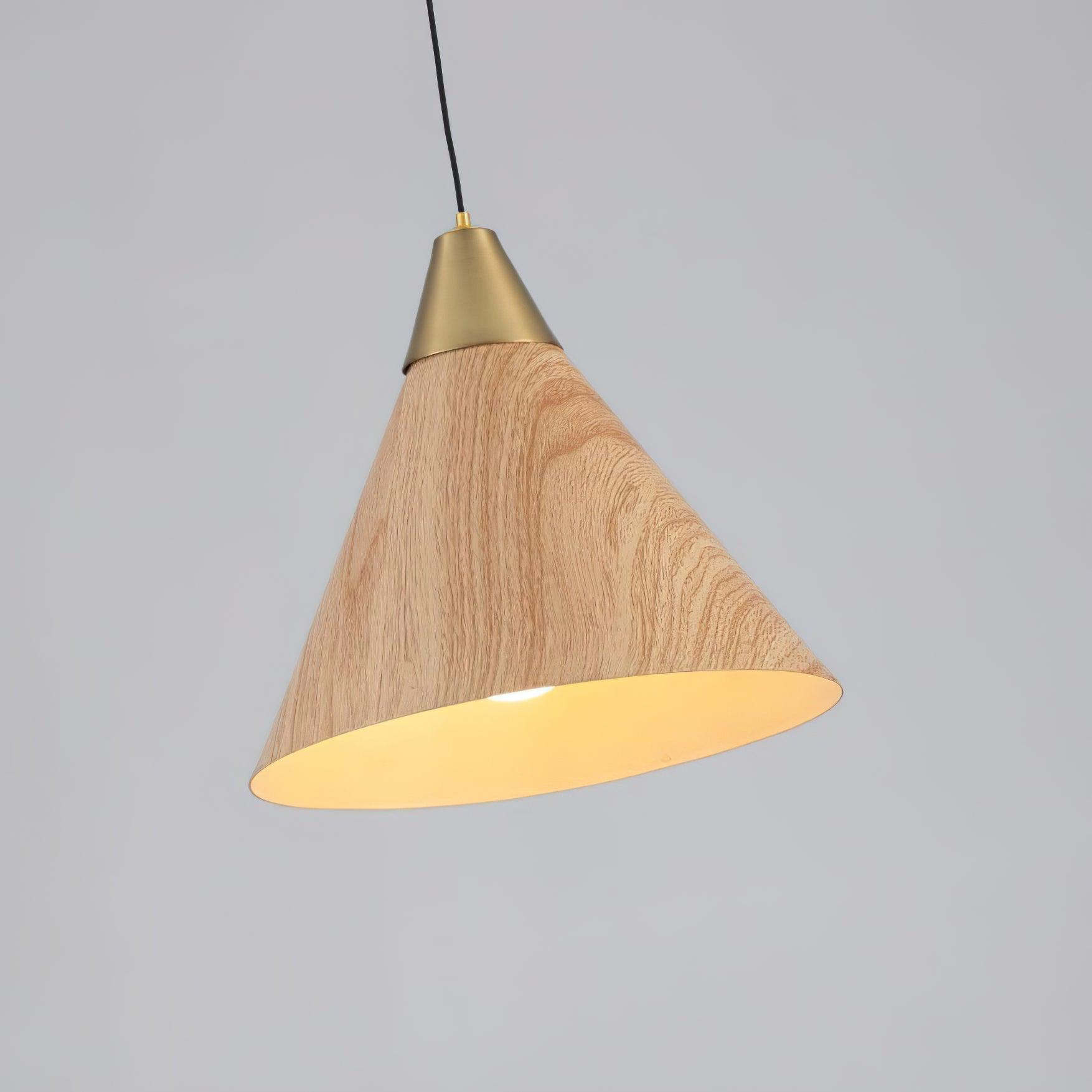 Wood Grain Pendant Lamp