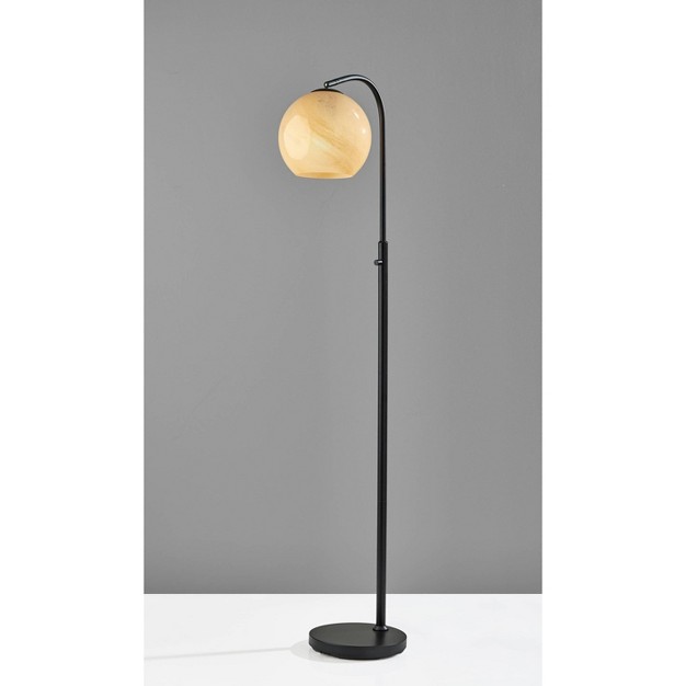 Nolan Floor Lamp Black Adesso