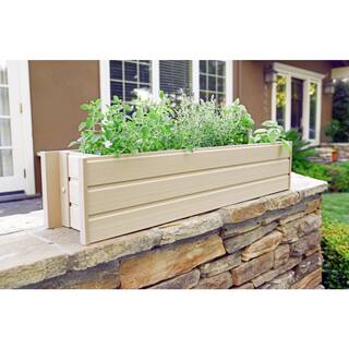 New Age Pet 7.5 in. x 30.3 in. Beige Composite Window Box EPWB103-R30