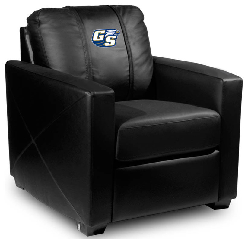 Georgia Southern University GS Stationary Club Chair Commercial Grade Fabric   Contemporary   Armchairs And Accent Chairs   by DreamSeats LLC  Houzz