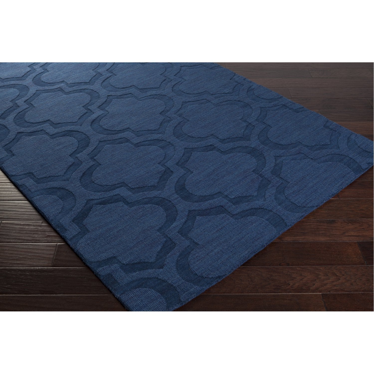 Central Park Rug in Dark Blue