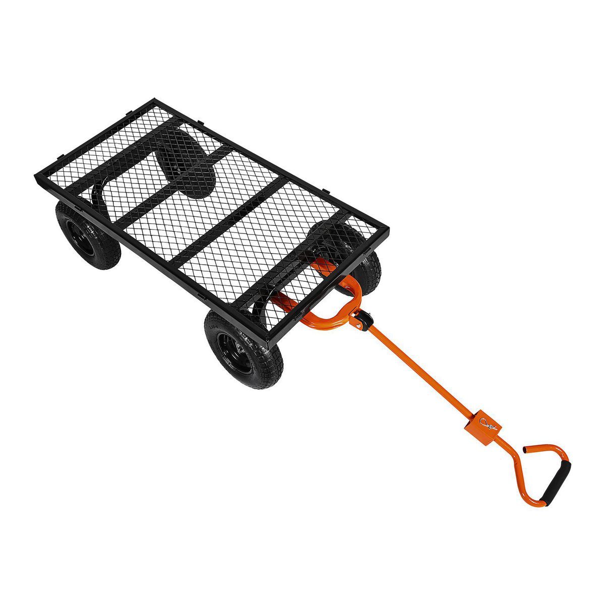 1200 lb. Capacity Steel Utility Cart with Removable Sides