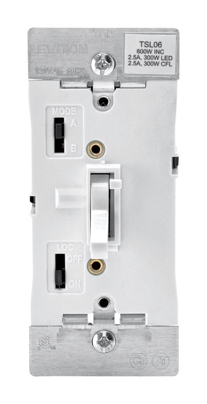 TGGL UNIV SLDE DIMMER WH