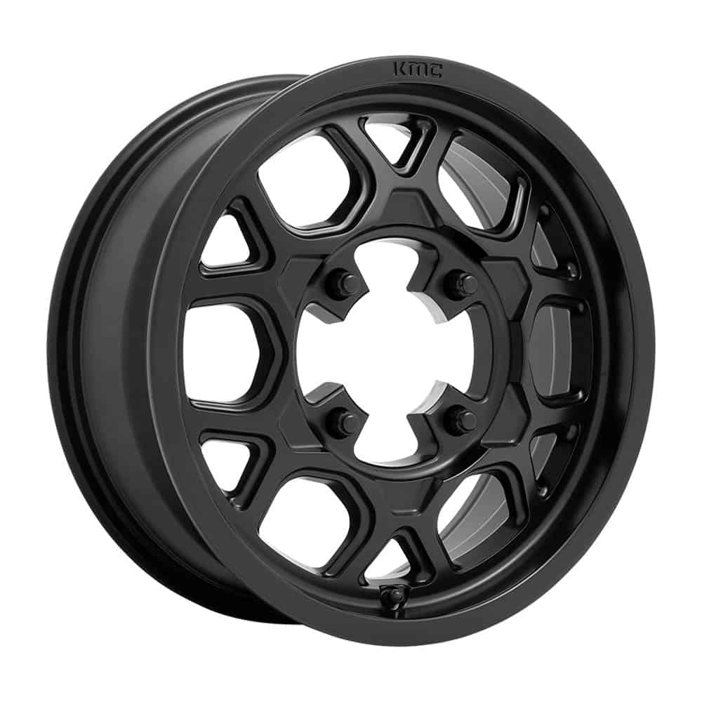 KMC Powersports KS133 MESA LITE KS133 15X6 4X137 S-BLK 38MM