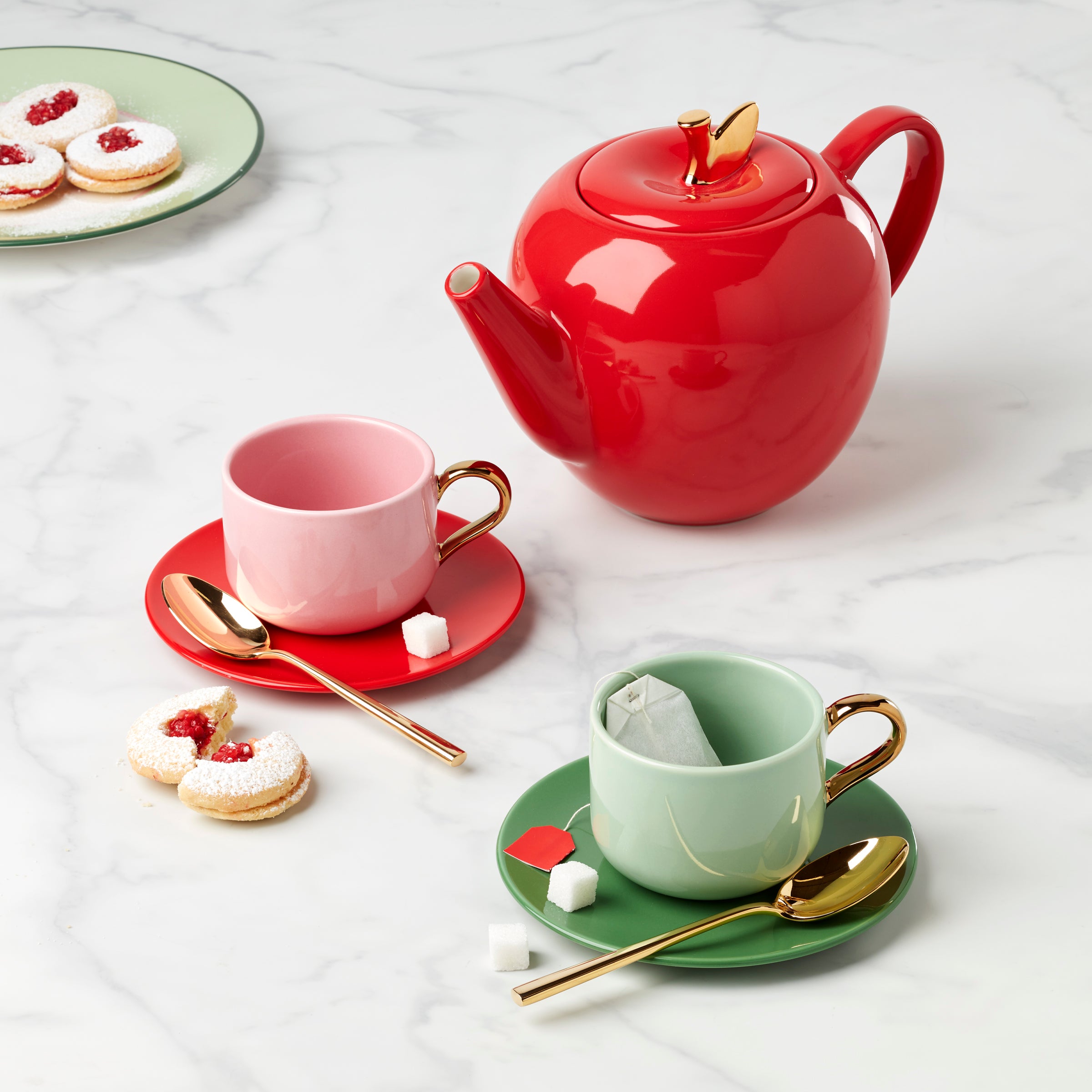 Make It Pop 8pc Cup & Saucer Set