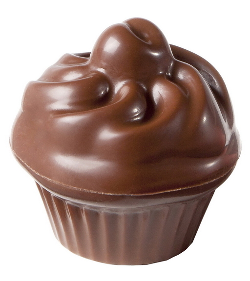 Chocolate World CW1776 Chocolate mould cupcake