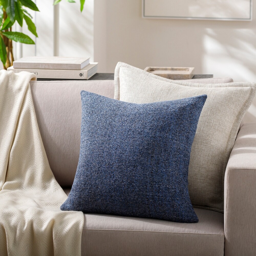 Keely Modern   Contemporary Solid Color Accent Pillow