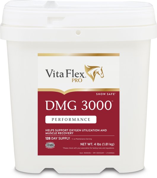 Vita Flex Pro DMG 3000 DMG Concentrate Horse Supplement， 4-lb bag