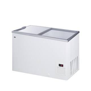 Summit Appliance 11.7 cu. ft. Manual Defrost Commercial Chest Freezer in White NOVA35