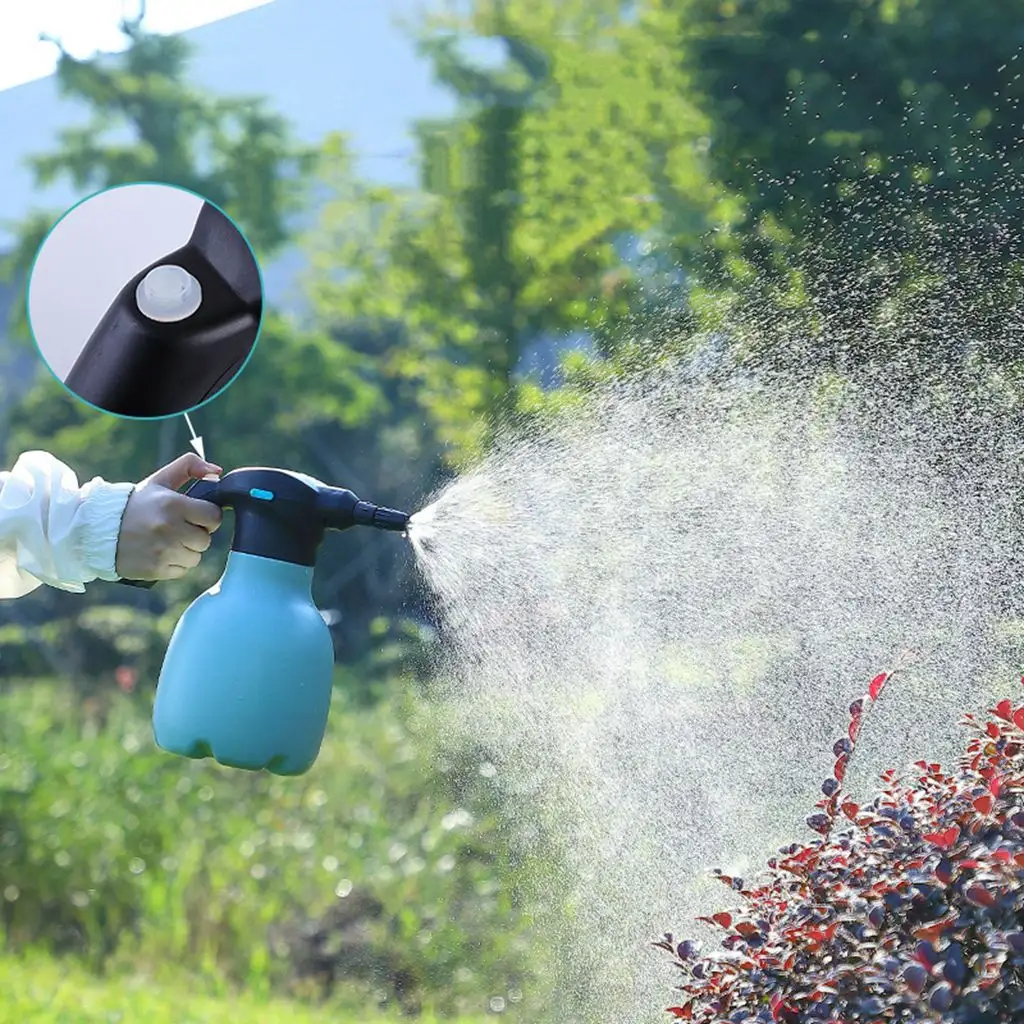 1.5L Automatic Electric Garden Sprayer Plant Watering Can Bottle USB Rechargeable Handheld Garden Sprayer Bottle for Home