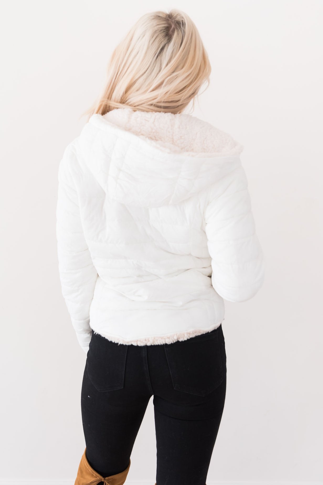 Snow Happy Modest Reversible Jacket