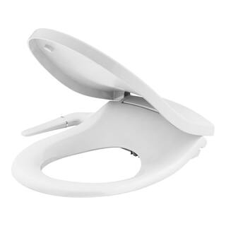 KOHLER Puretide Non- Electric Bidet Seat for Round Toilets in White K-76923-0