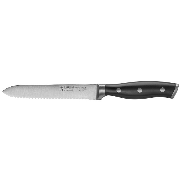 Henckels Forged Accent 5 inch Serrated Utility Knife