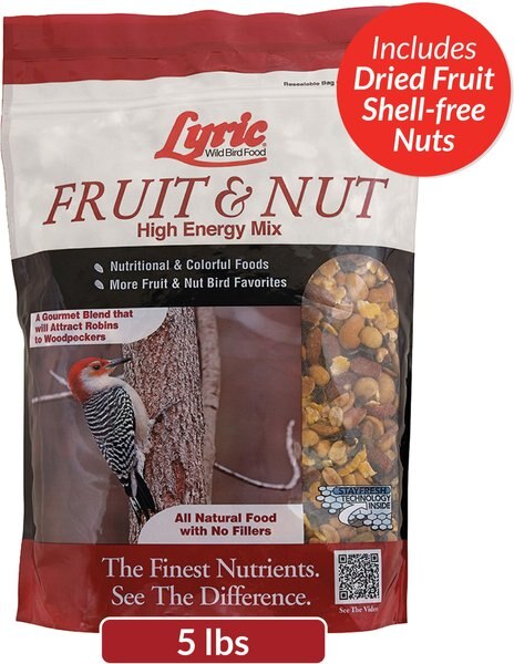 Lyric Fruit and Nut High Energy Mix Wild Bird Food