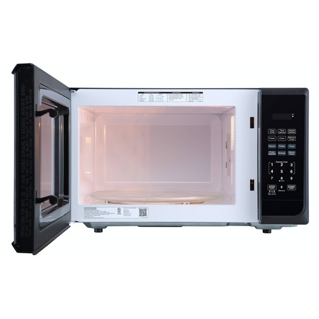 Black decker 1 1 Cu Ft 1000w Microwave Oven Stainless Steel Black