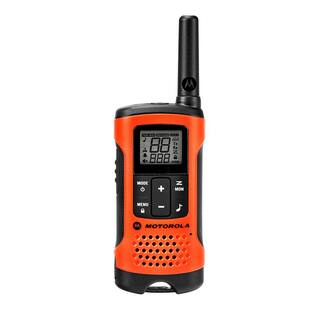 MOTOROLA Talkabout T265 Rechargeable 2-Way Radio Sportsman Edition in Orange with Black (2-Pack) T265