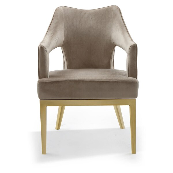 Chic Home Danu Velvet Upholstered Accent Chair