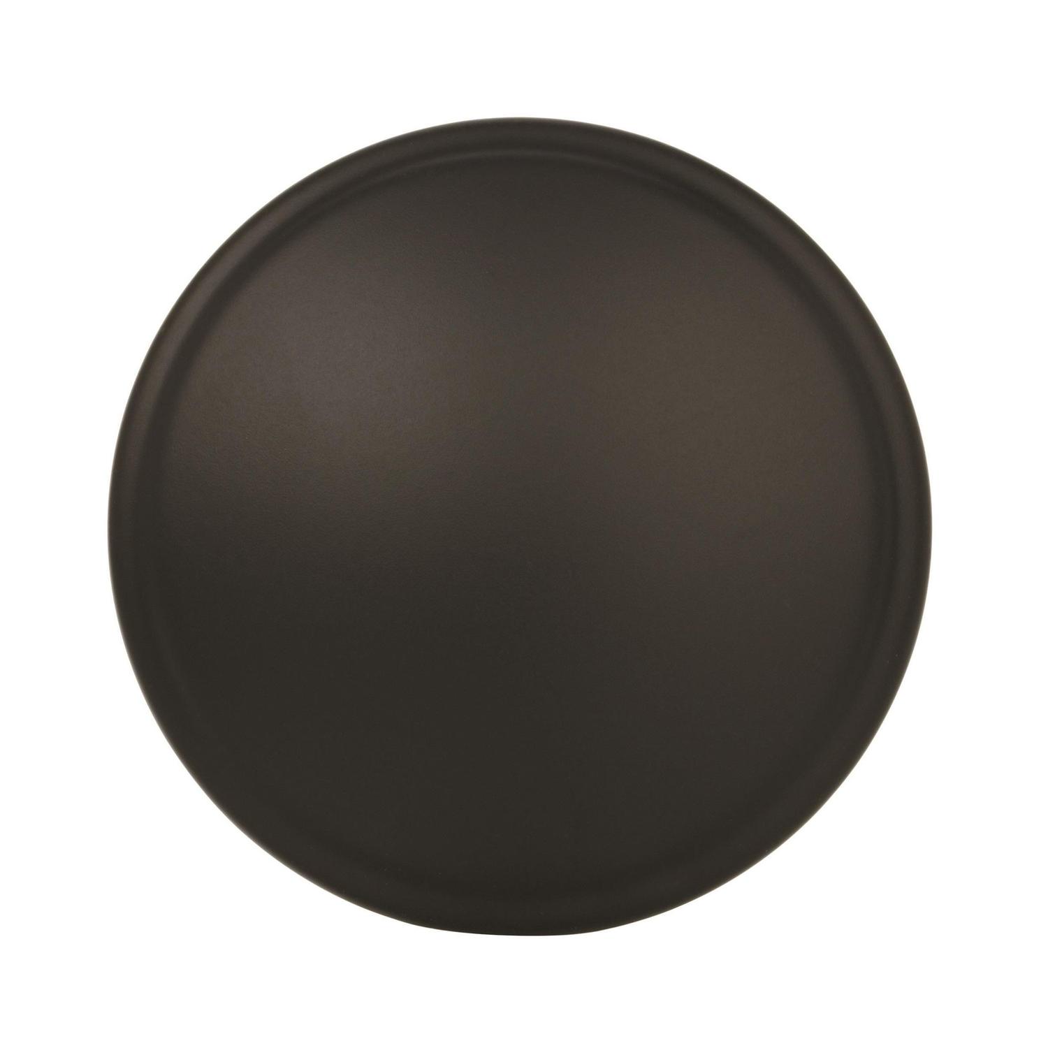 Amerock Ravino 1-1/4 in (32 mm) Diameter Flat Black Cabinet Knob  10 Pack