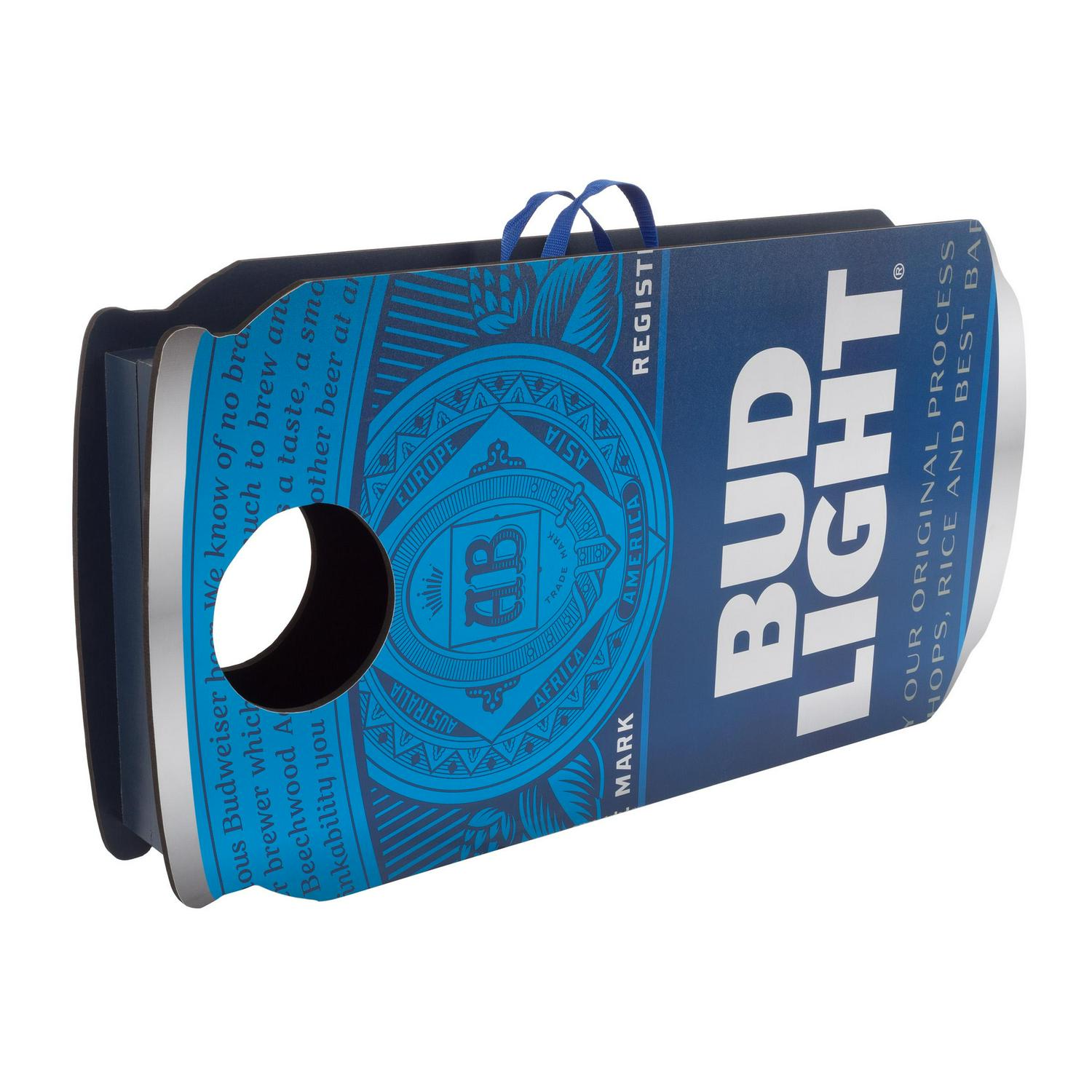 Trademark Global Bud Light Can Cornhole Bean Bag Toss Game