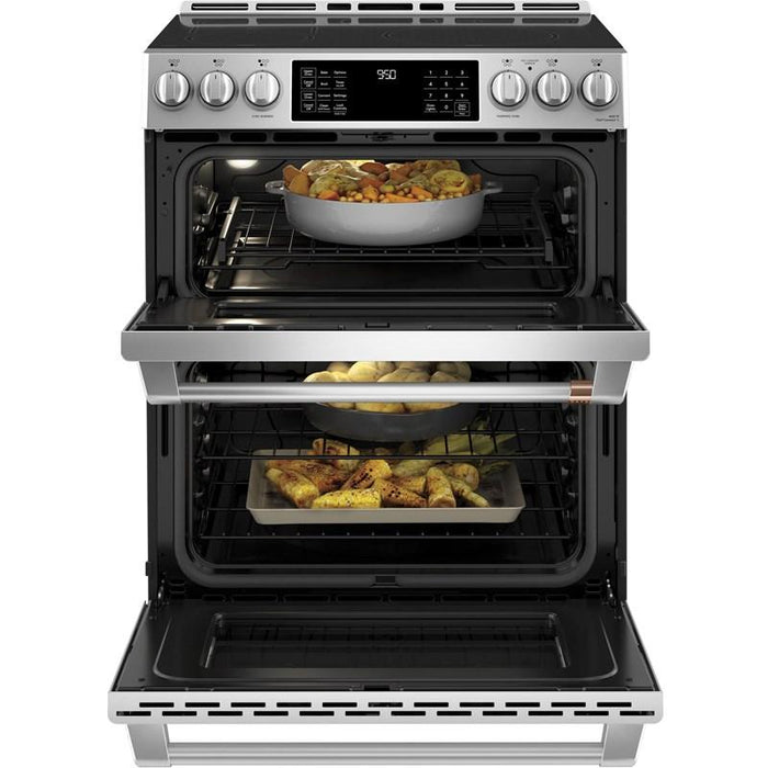 GE Cafe CCHS950P2MS1 Front Control Induction Stove with Double Oven