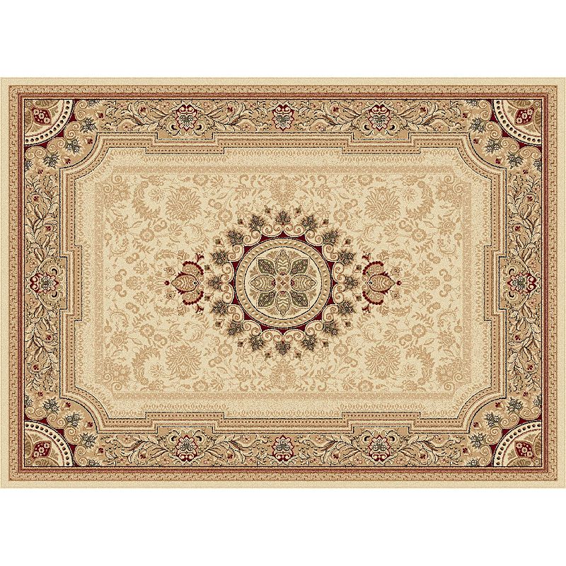 KHL Rugs Sensation Jayden Framed Floral Rug