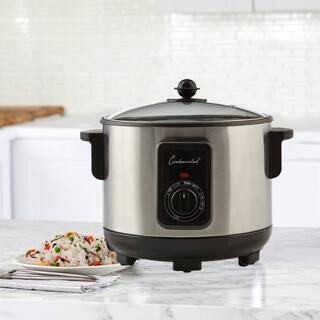 Continental 5.8 Qt. Electric Deep Fryer and Multi Cooker Stainless Steel CP43279