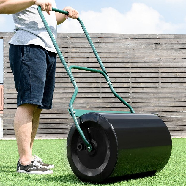 Heavy Duty Push Tow Lawn Roller Roller