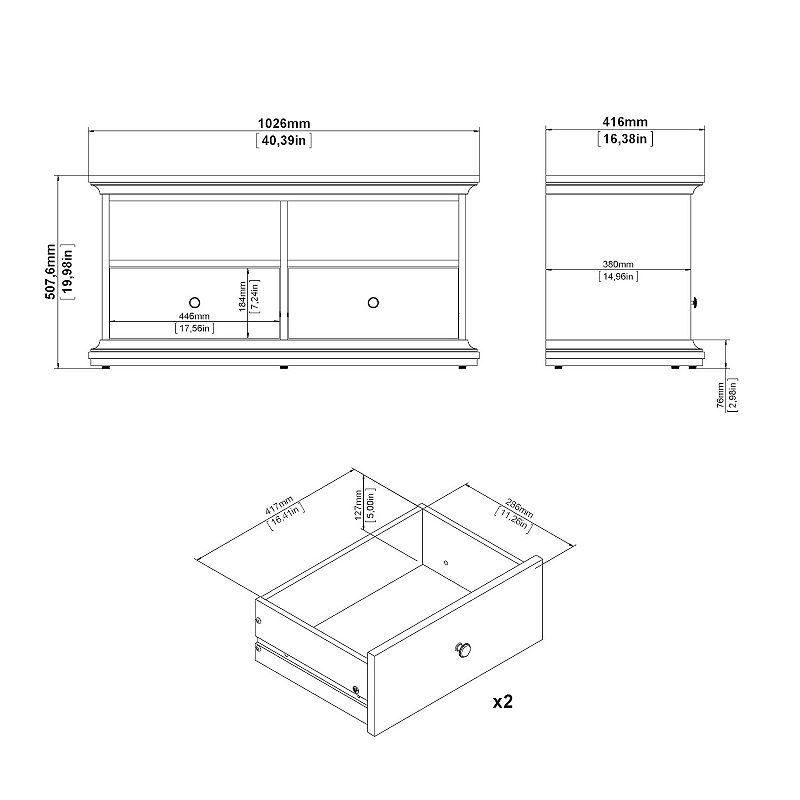 Tvilum TV Stand