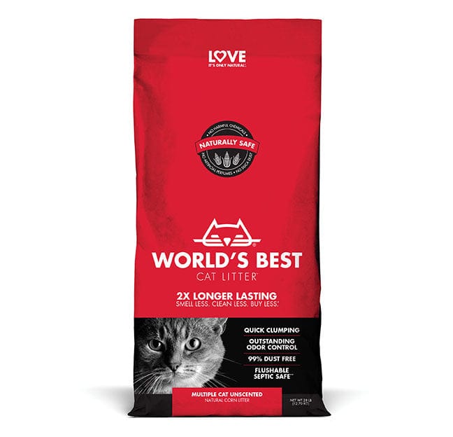 World’s Best Cat Litter Multiple Cat Clumping Formula Cat Litter