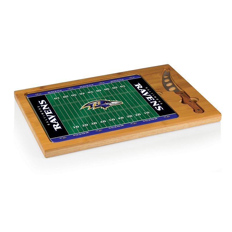 Picnic Time Baltimore Ravens Cutting Board Serving Tray