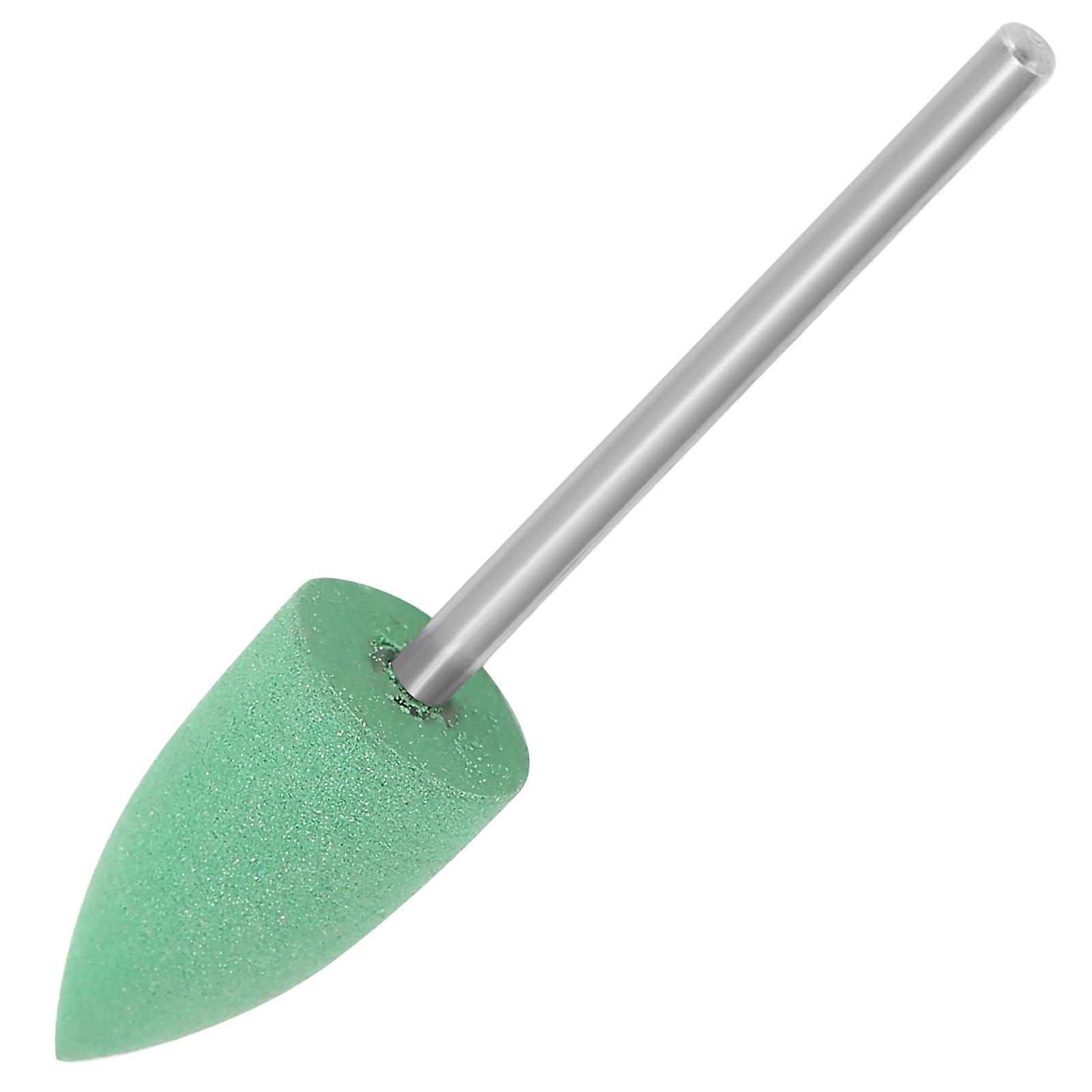 240 Grit Silicone Rubber Dental Polishing Burs Dental Grinding Polisher Burs Drill Bit Accessoryxl Green