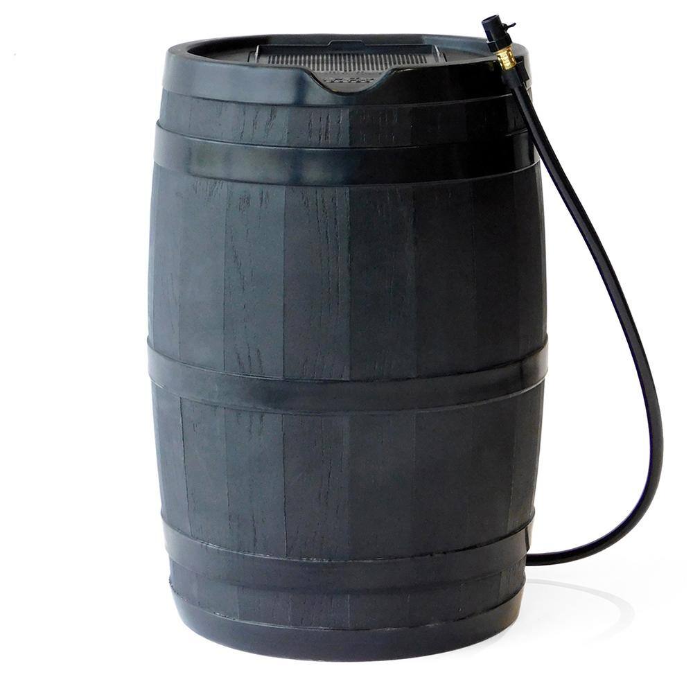 FCMP Outdoor 45 Gal. RC45 Rain Barrel Black RC45-BLK