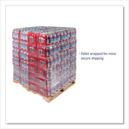 Crystal Geyser Alpine Spring Water， 16.9 oz Bottle， 24/Case， 84 Cases/Pallet (24514)