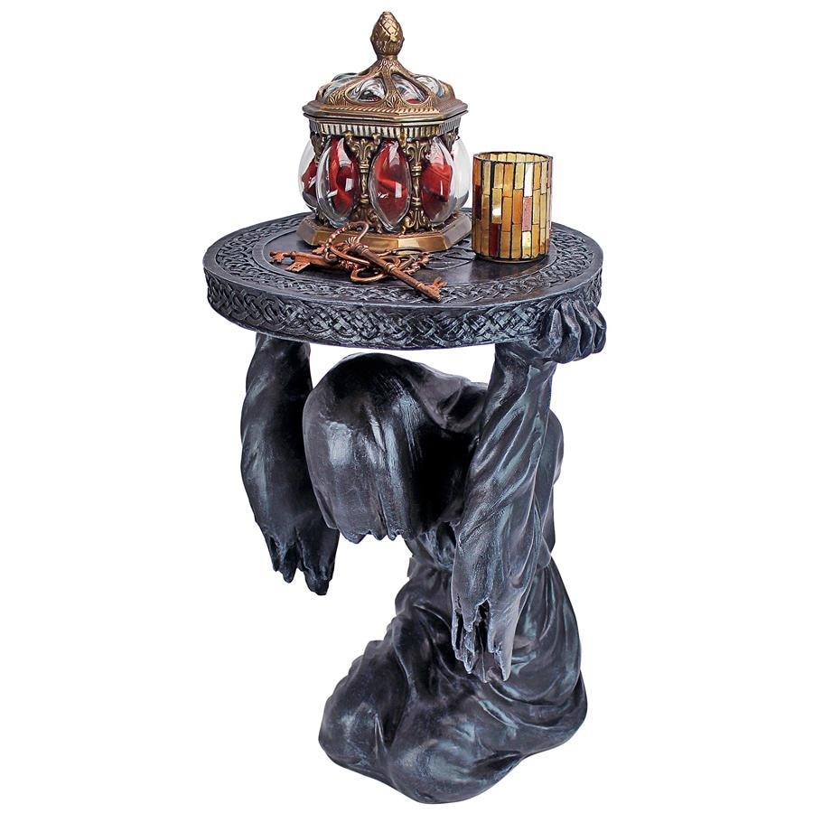 Design Toscano Deaths at Hand Grim Reaper Sculptural Side Table