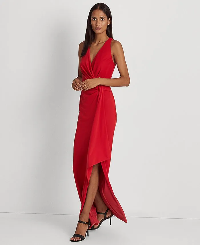 Women's Stretch Jersey Sleeveless Gown