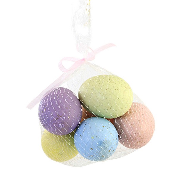 Easter Pastel Rainbow Eggs Set 6 Gold Speckled Bethany Lowe Designs Inc Decorative Accent Sets