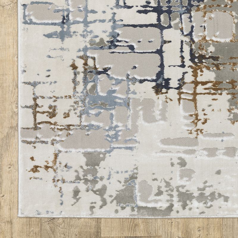 StyleHaven Emery Industrial Abstract Area Rug