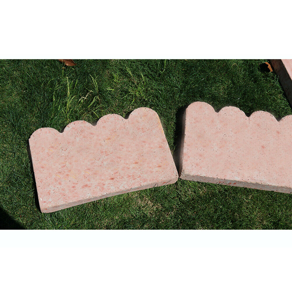 TFCFL Fence Concrete Mold Plastic DIY Concrete Brick Edging Mold for Vegetable Garden Pond