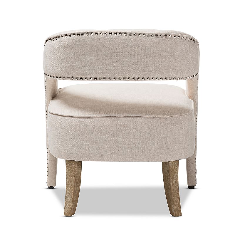 Baxton Studio Floriane Beige Chair