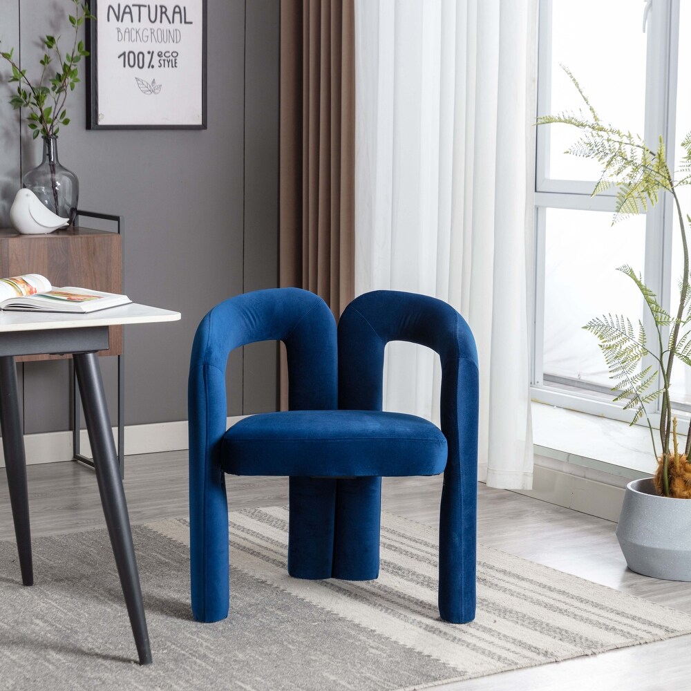 velvet Upholstered Dining Chair